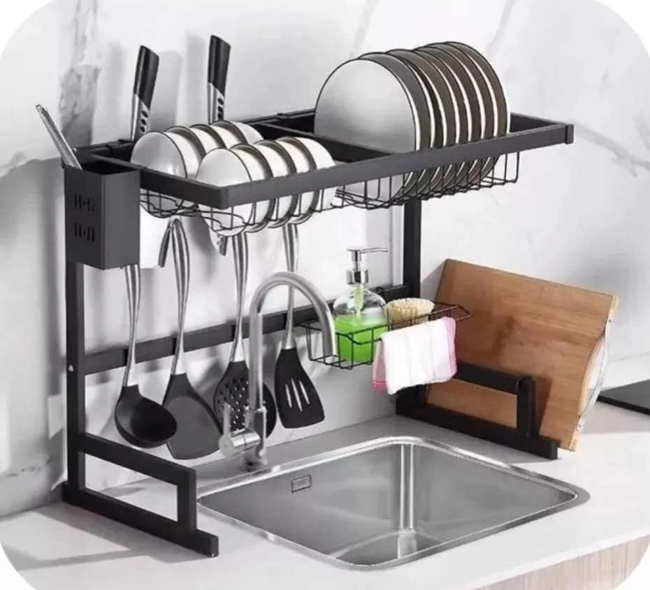 Escurridor de platos Sin Tapa 2 niveles